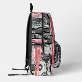 Backpack – Abstract Land Bedrukte Rugzak (Links)