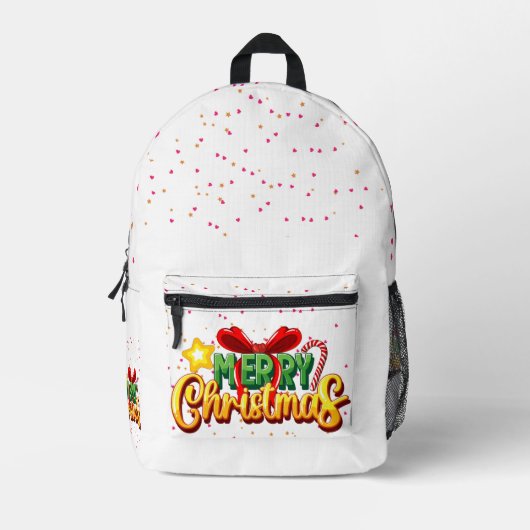 Backpack Bedrukte Rugzak (Voorkant)