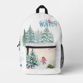 Backpack Bedrukte Rugzak