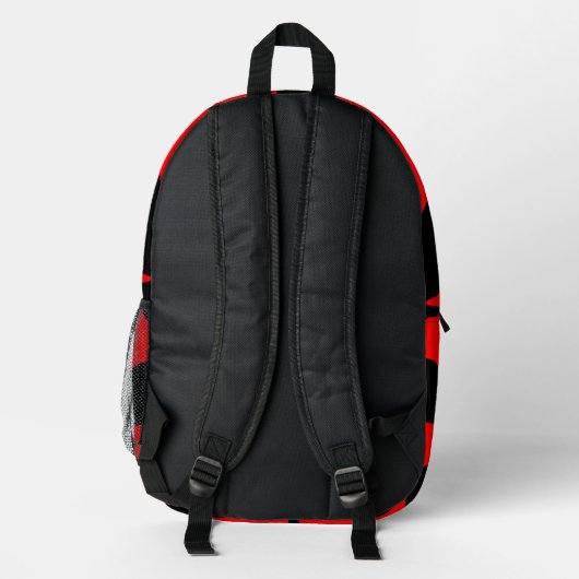 Backpack Bedrukte Rugzak (Achterkant)