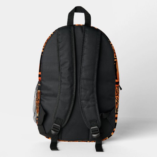 Backpack  bedrukte rugzak (Achterkant)