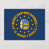 BACKPACK-briefkaart - pas aan Briefkaart (Voorkant)