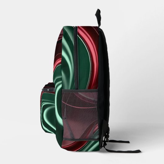 Backpack in stylish abstract graphic bedrukte rugzak (Rechts)
