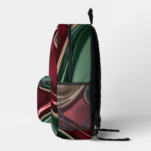 Backpack in stylish abstract graphic bedrukte rugzak (Rechts)