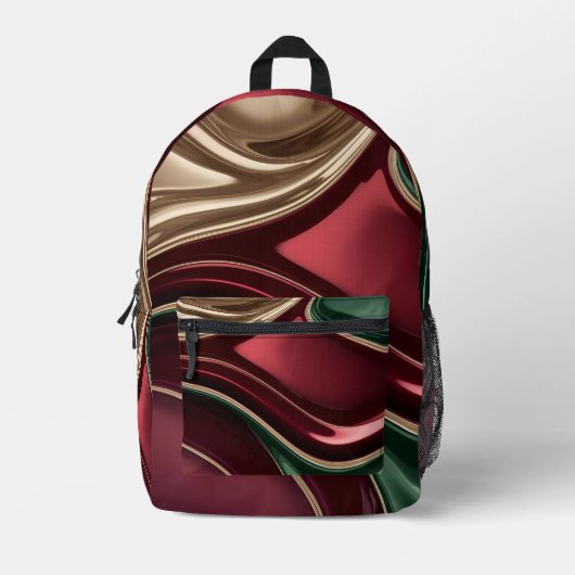 Backpack in stylish abstract graphic bedrukte rugzak (Voorkant)