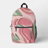 Backpack in stylish graphic bedrukte rugzak (Voorkant)