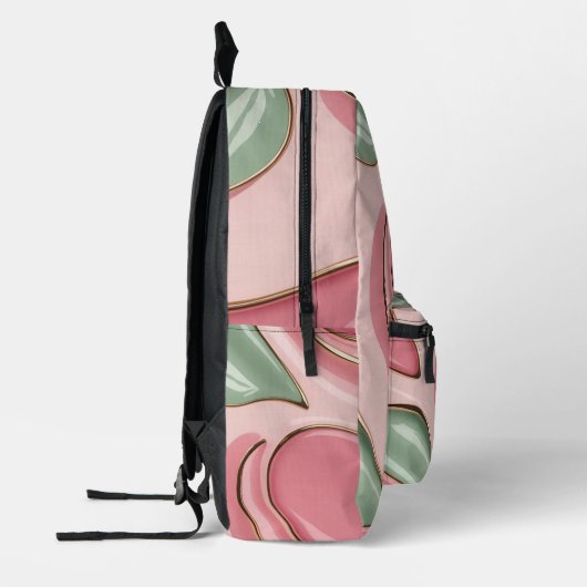Backpack in stylish graphic bedrukte rugzak (Links)
