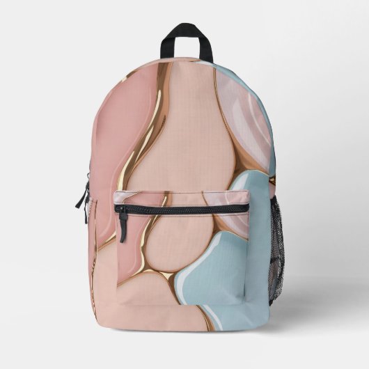 Backpack in stylish graphic bedrukte rugzak (Voorkant)