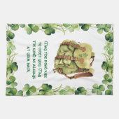 Backpack May the Road Rise Irish Saint Patrick's Theedoek (Horizontaal)
