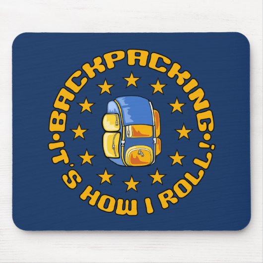 BACKPACK-mousepad Muismat (Voorkant)