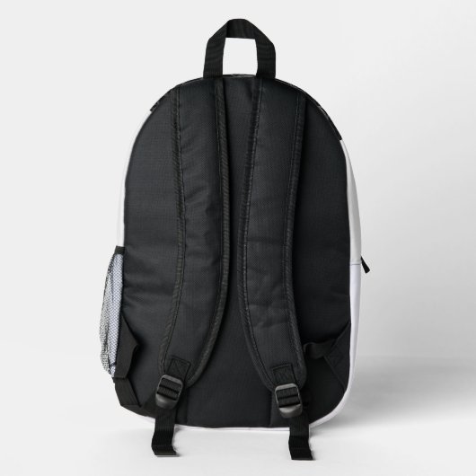 Backpack naar school bedrukte rugzak (Achterkant)
