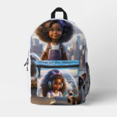 BACKPACK – Panola Adventures “Dream Big” Global Ex Bedrukte Rugzak (Voorkant)