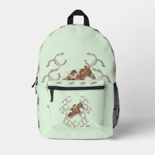 Backpack : Race is On Bedrukte Rugzak (Voorkant)