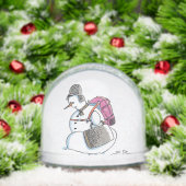 Backpack Snowman snow globe Sneeuwbol (Kerstmis)
