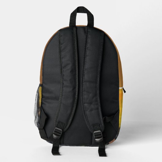 Backpack : Thinking within The Morning Sunrise . Bedrukte Rugzak (Achterkant)