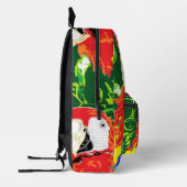 Backpack : Traveling Parrot Bedrukte Rugzak (Links)