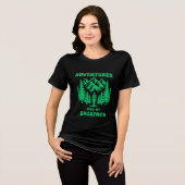 Backpack Tri-Blend Shirt (Voorkant volledig)