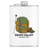 Backpack van het Nationaal Park van Death Valley Heupfles (Voorkant)