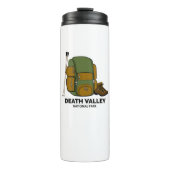 Backpack van het Nationaal Park van Death Valley Thermosbeker (Voorkant)