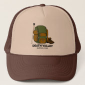 Backpack van het Nationaal Park van Death Valley Trucker Pet (Voorkant)