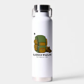 Backpack van het provinciepark Bluerock Wildland Waterfles (Voorkant)