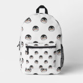 Backpack with a very cute penguin design bedrukte rugzak (Voorkant)