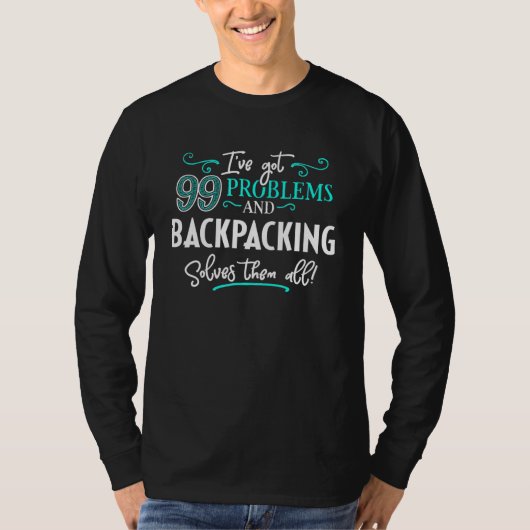 Backpackaging Design - Backpackaging lost hen alle T-shirt (Voorkant)