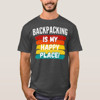 Backpackaging Lover Giften Backpackaging is mijn H T-shirt