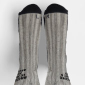 Backpacken is een training voor de apocalyps sokken (Top)