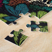 Backpacken Mensen Wandelpad door bergen Legpuzzel (Zijkant)