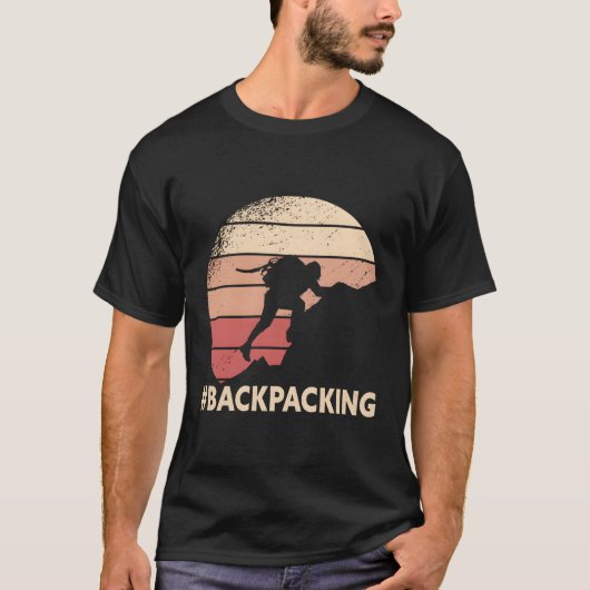 Backpacken Outdoor Camg wandelen Backpacken T-shirt (Voorkant)
