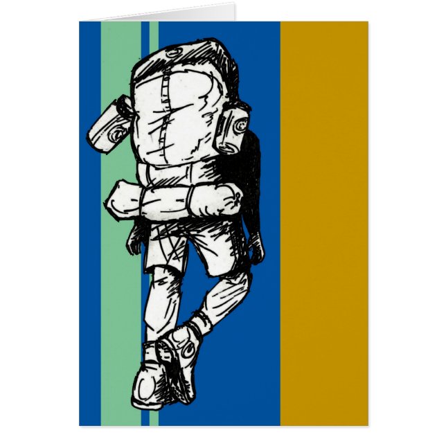 Backpacker (guy)-BlueGreen (Voorkant)