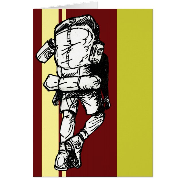 Backpacker (guy)-RedYellow (Voorkant)