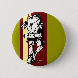 Backpacker (guy)-RedYellow Ronde Button 5,7 Cm