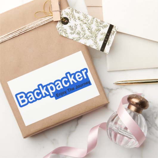 Backpacker Sticker (Geschenken)