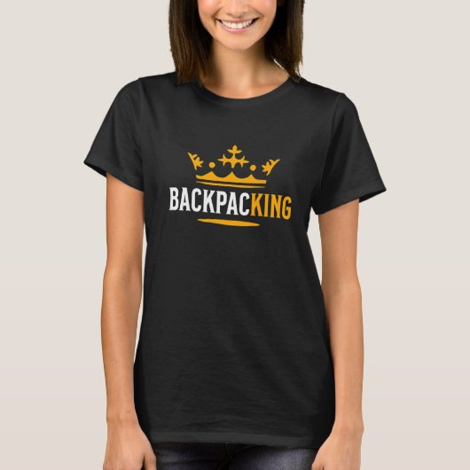 BackpacKing Backpacker Gear Backpacker Backpack T T-shirt (Voorkant)