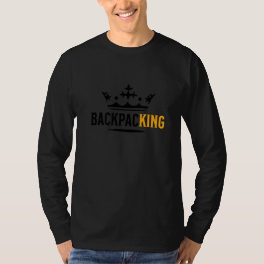 BackpacKing Backpacker Gear Backpacker Backpack T T-shirt (Voorkant)