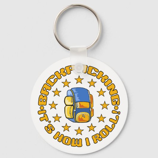 BACKPACKING-sleutelhanger Sleutelhanger (Voorkant)