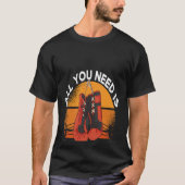 Backprint All You Need Is Glove Boxing T-shirt (Voorkant)