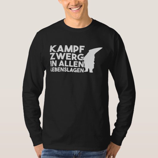 Backprint battle dwarf in all walks of life dwarf  t-shirt (Voorkant)