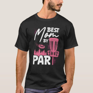Backprint Best Mom By Par Ultimate Frisbee T-shirt