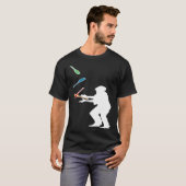 Backprint jongleur t-shirt (Voorkant volledig)