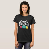 Backprint Lucky Bocce Ball T-shirt (Voorkant volledig)