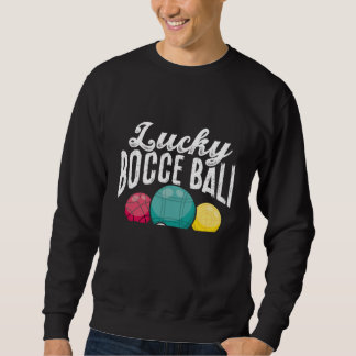 Backprint Lucky Bocce Ball Trui