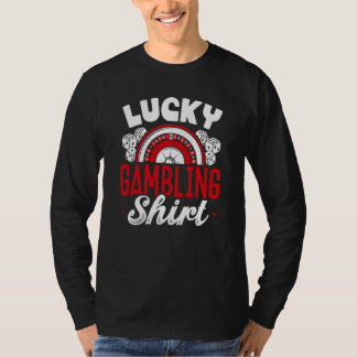 Backprint Lucky Gambling T-shirt