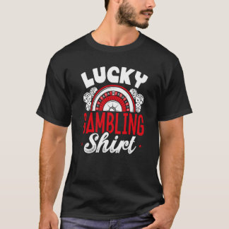 Backprint Lucky Gambling T-shirt