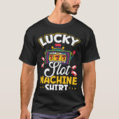 Backprint Lucky Slot Machine T-shirt (Voorkant)
