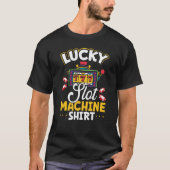 Backprint Lucky Slot Machine T-shirt (Voorkant)