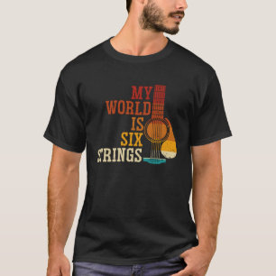 Backprint My World is een zessnarige gitaar T-shirt