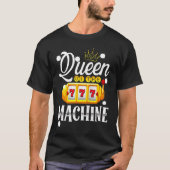 Backprint Queen Of The Machine Slot Machine Tank T (Voorkant)